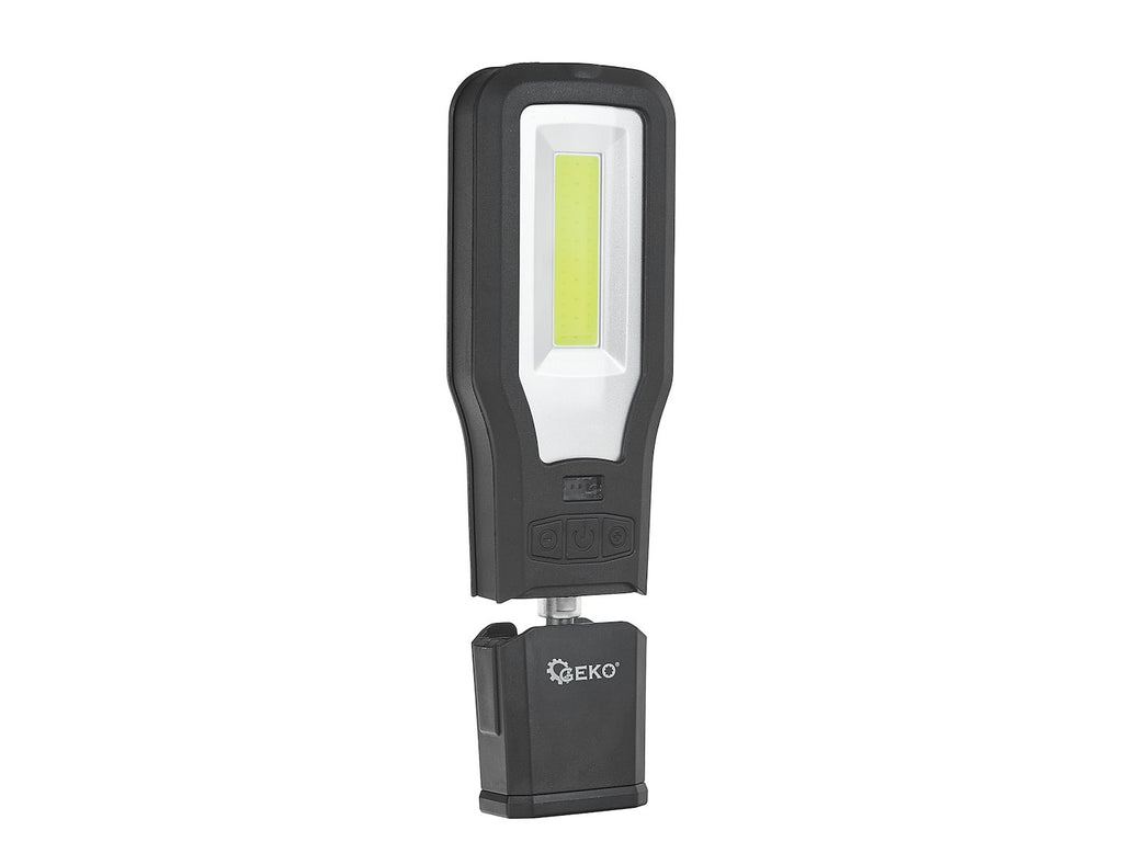 Powerbank Workshop Lamp with Magnet and Light Regulation + Charging Station, LED COB 10W + 5W, 2000mAh, 550lm, IP54
