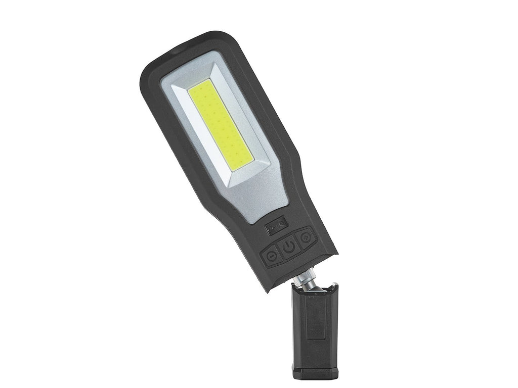 Powerbank Workshop Lamp with Magnet and Light Regulation + Charging Station, LED COB 10W + 5W, 2000mAh, 550lm, IP54