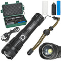 Tactical flashlight LED XHP50 15W 1800mAh 1500lm IPX3