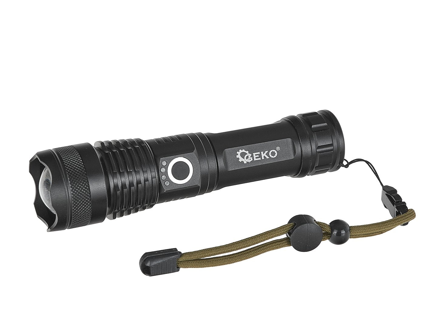 Tactical flashlight LED XHP50 15W 1800mAh 1500lm IPX3
