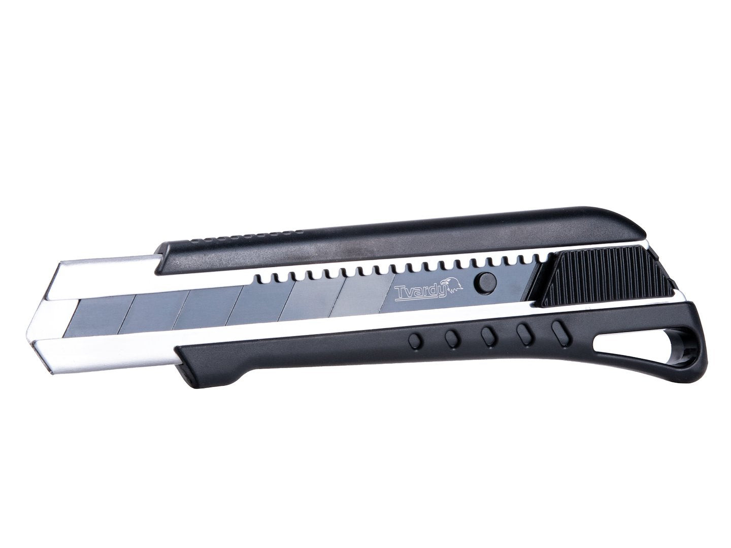 Utility knife 125x25x0.7 mm SK2H TVARDY – display box – Pack of 9