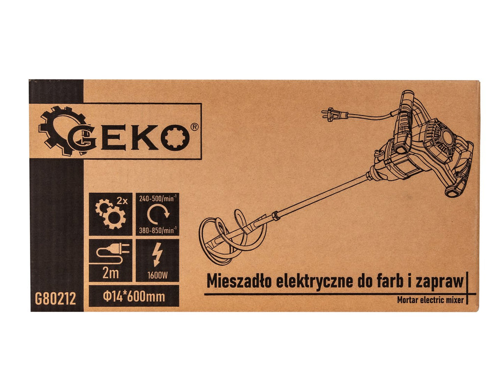 1600W Paint and Mortar Electric Mixer