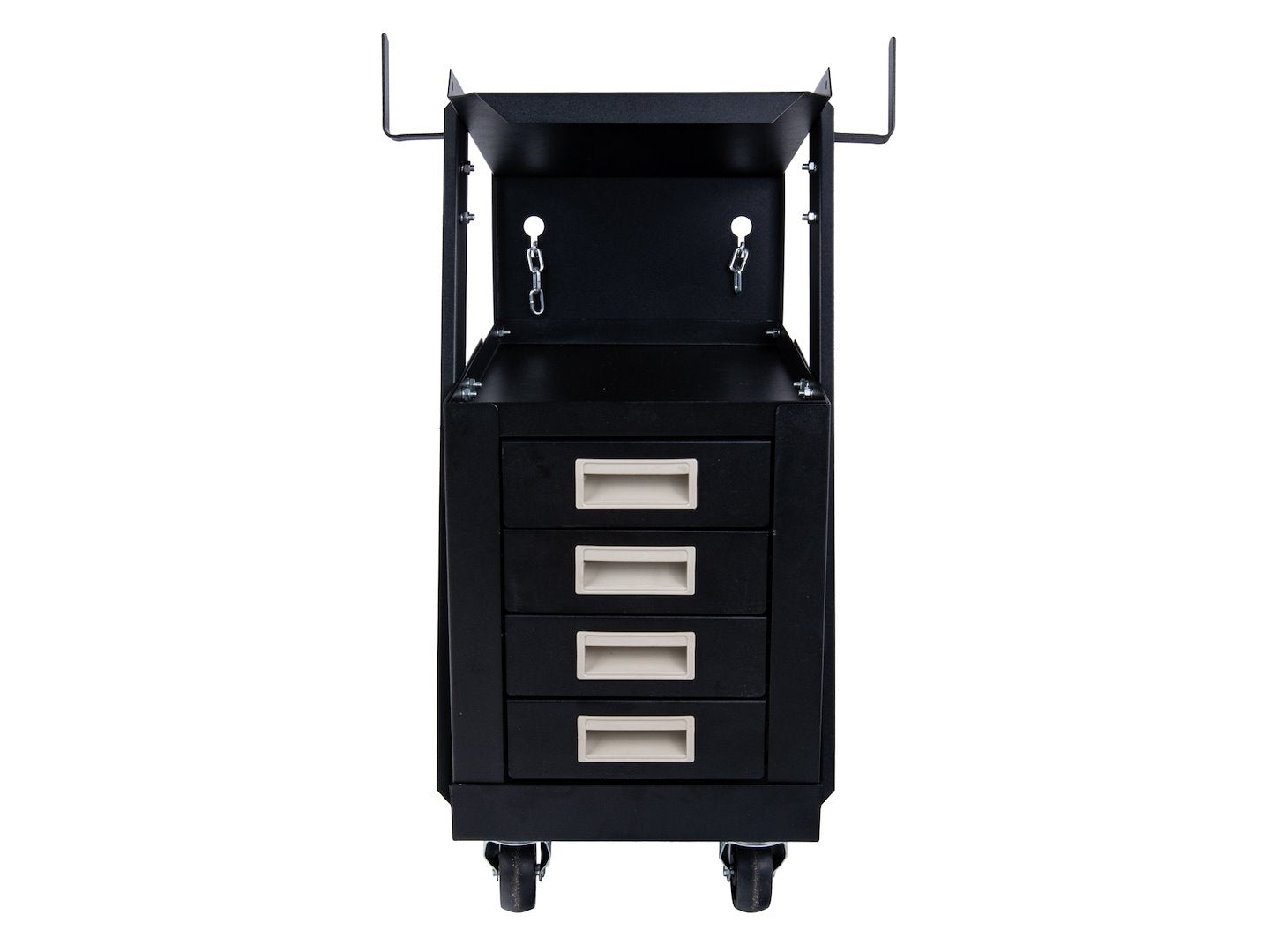 Welding Cart with Handle and 4 Drawers