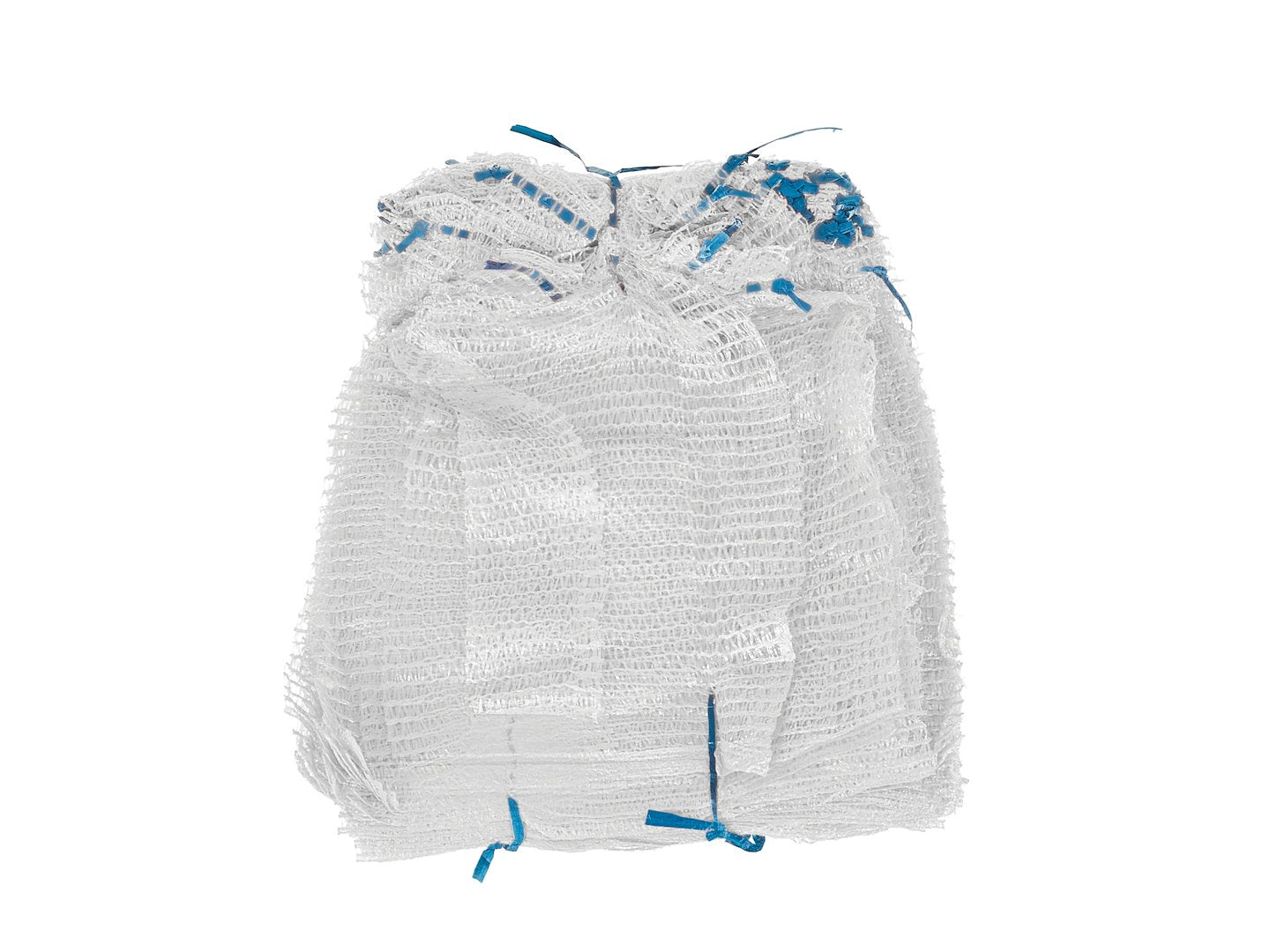 Raschel bag with drawstring 30x50 cm 5 kg / White – Pack of 100