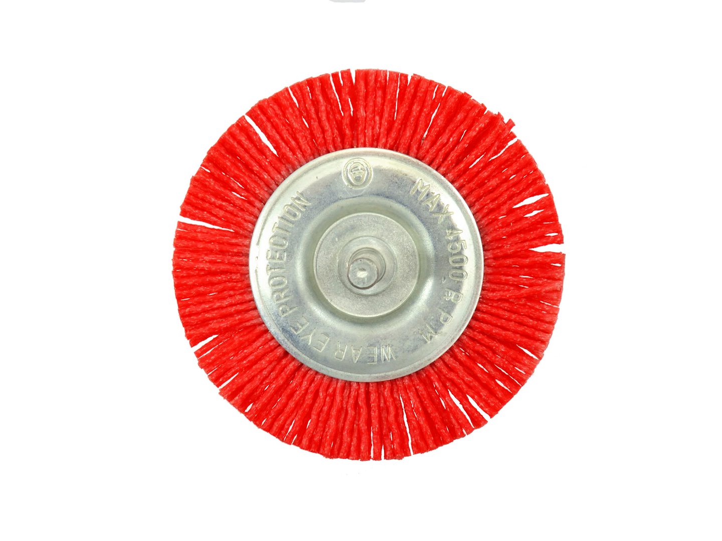 Nylon Filament Wheel Brush 75 mm for Drills, 6 mm Shank