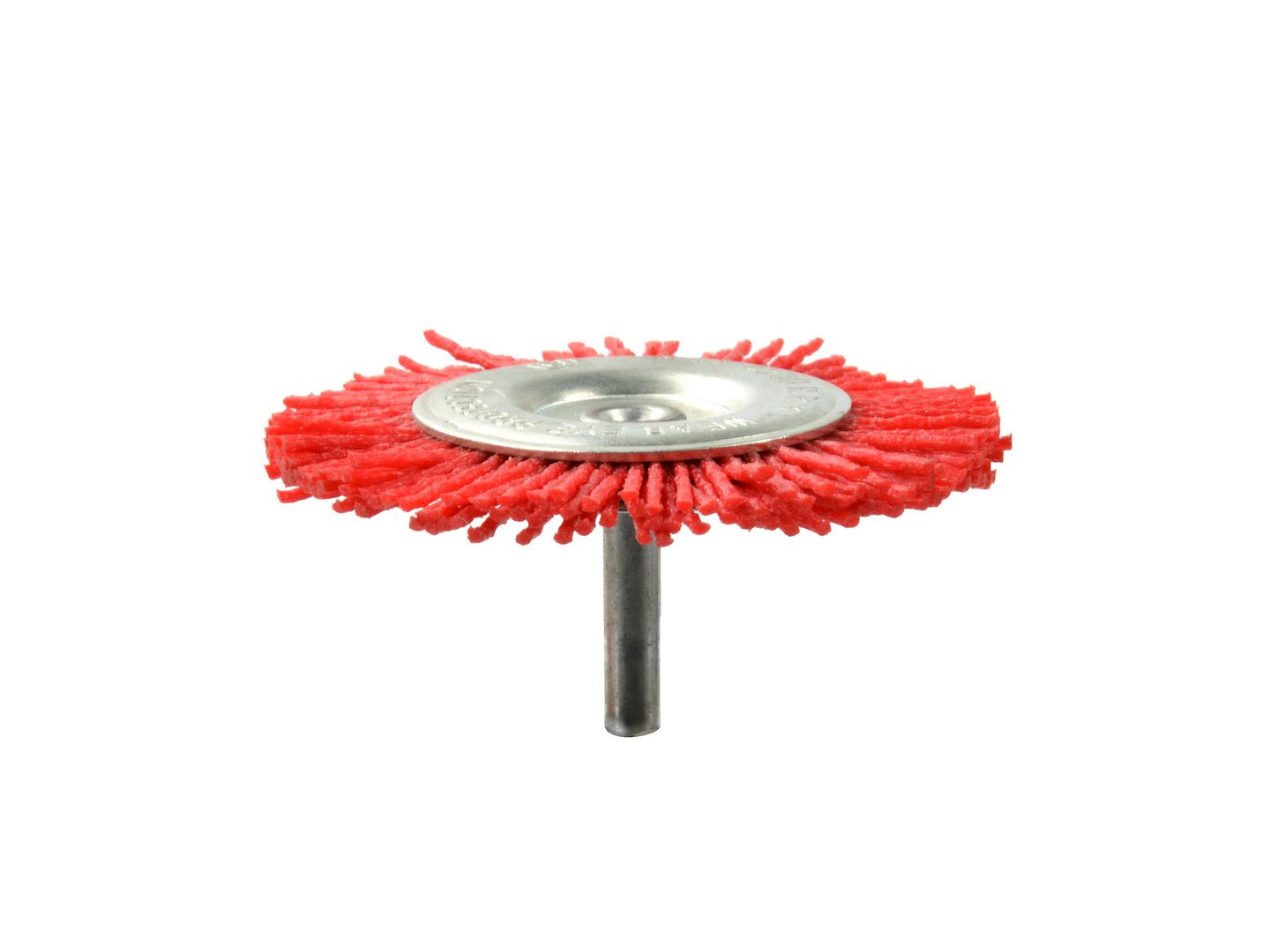 Nylon Filament Wheel Brush 75 mm for Drills, 6 mm Shank