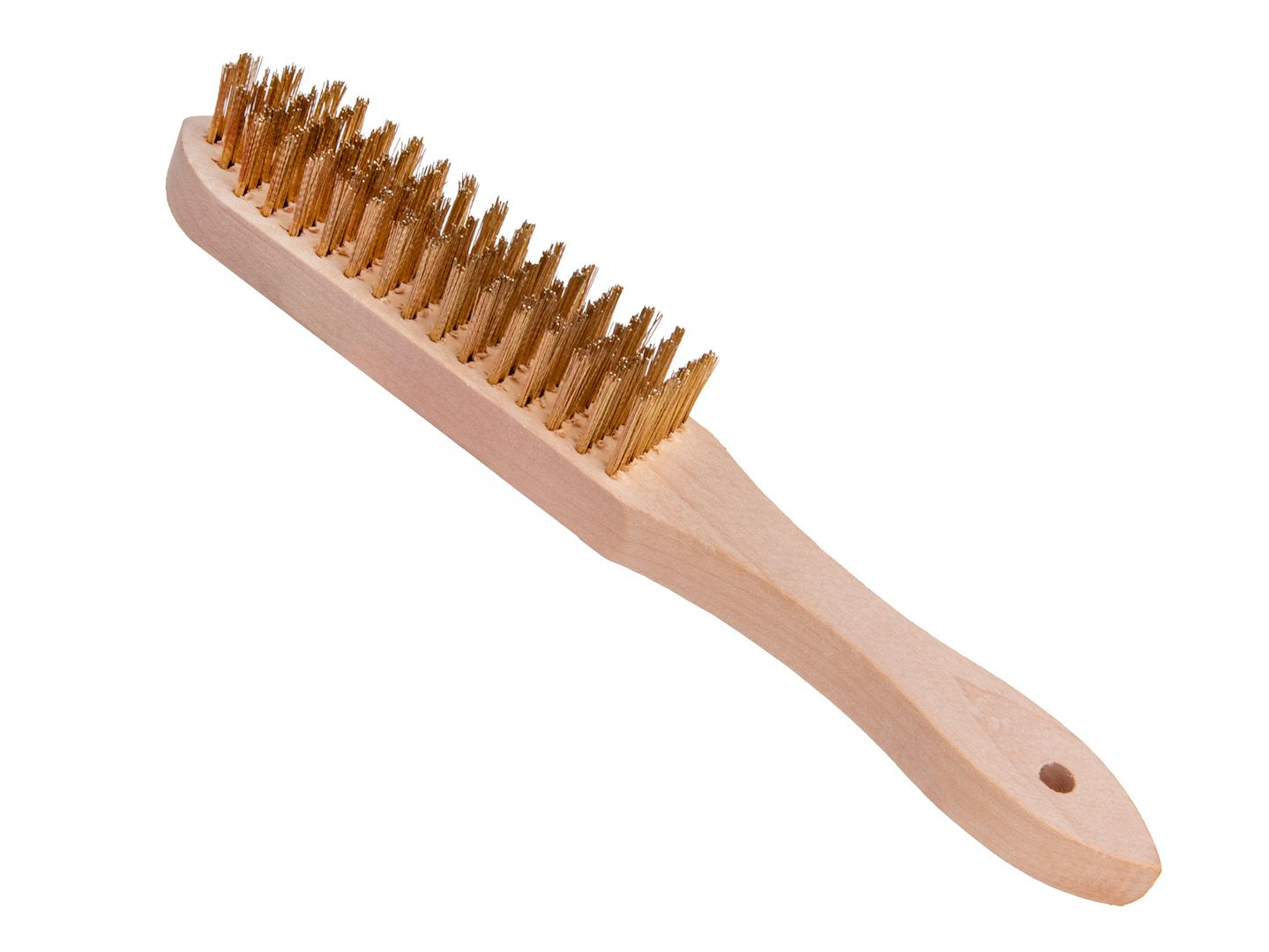 6-row Wire Brush for Rust Removal (Wooden Handle)