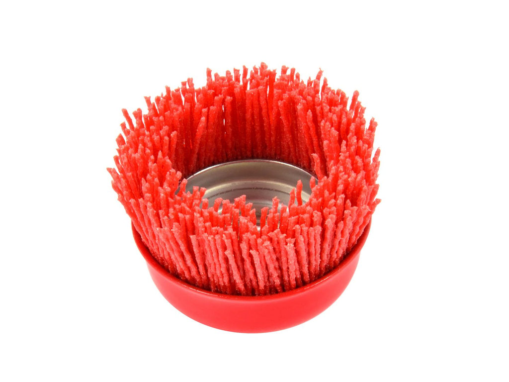 Nylon Filament Cup Brush, 75 mm, M14