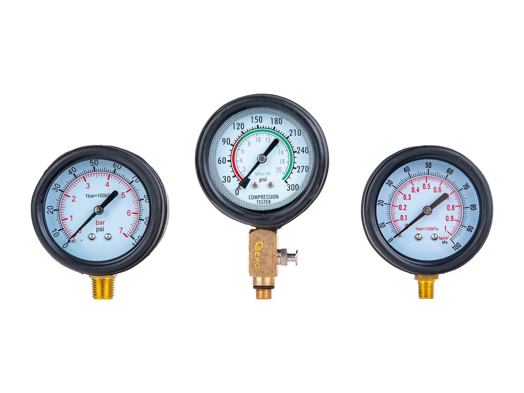 Motorcycle Compression and Fuel Pressure Tester