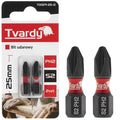 Impact screwdriver bit PH2 25mm S2 – Pack of 2