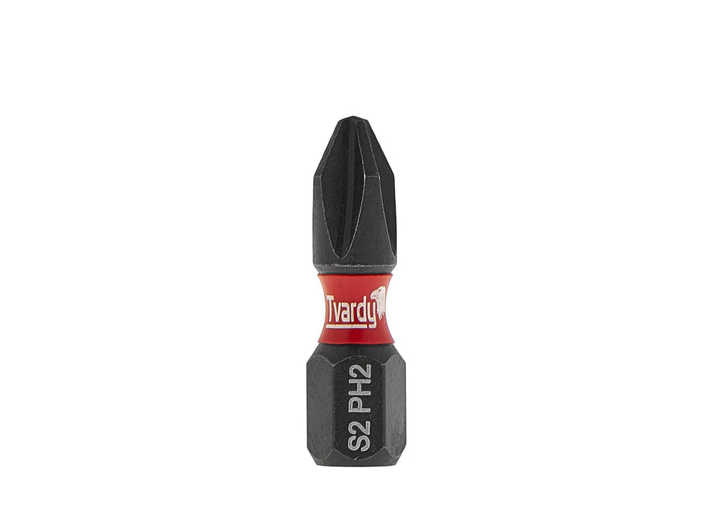Impact screwdriver bit PH2 25mm S2 – Pack of 2