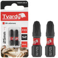 Impact Screwdriver Bit PZ3 25mm S2 – Pack of 2