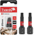 Impact screwdriver bit T15 25 mm S2 – Pack of 2