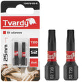 Impact Screwdriver Bit T20 25mm S2 – Pack of 2
