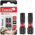 Impact Screwdriver Bit T30 25mm S2 – Pack of 2