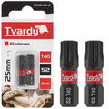 Impact Screwdriver Bit T40 25mm S2 – Pack of 2