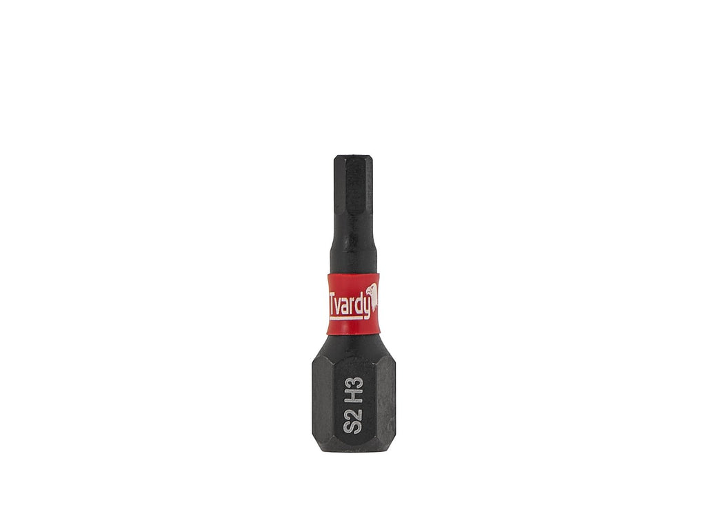 Impact Screwdriver Bit H3 25mm S2 – Pack of 2