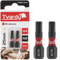Impact Screwdriver Bit H4 25mm S2 – Pack of 2