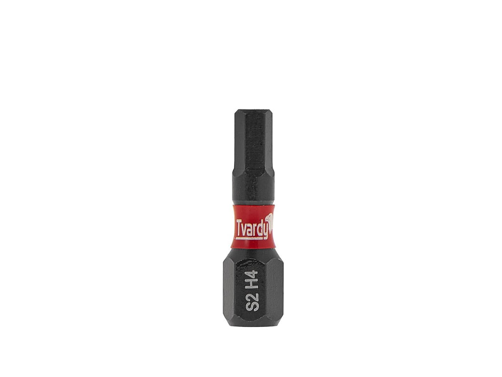 Impact Screwdriver Bit H4 25mm S2 – Pack of 2