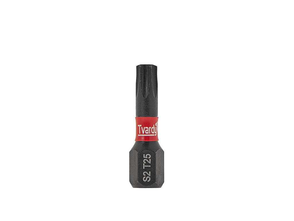 Impact screwdriver bit T25 25mm S2 – box – Pack of 10