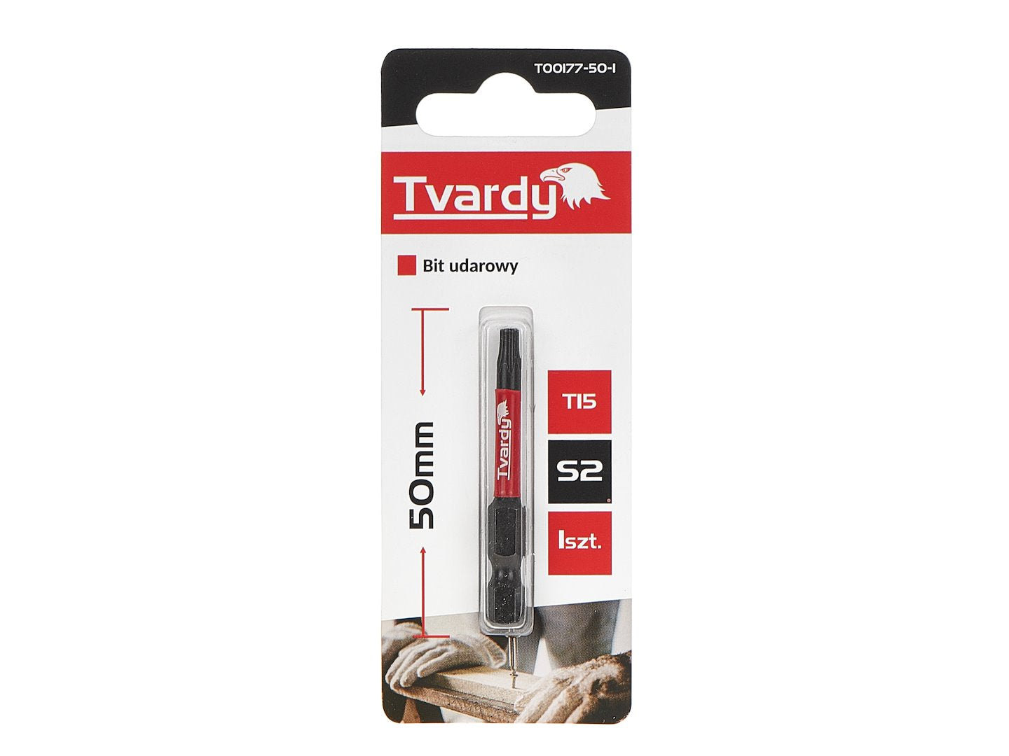 Impact Screwdriver Bit T15 50mm S2