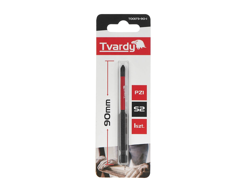 Impact Screwdriver Bit PZ1 90mm S2