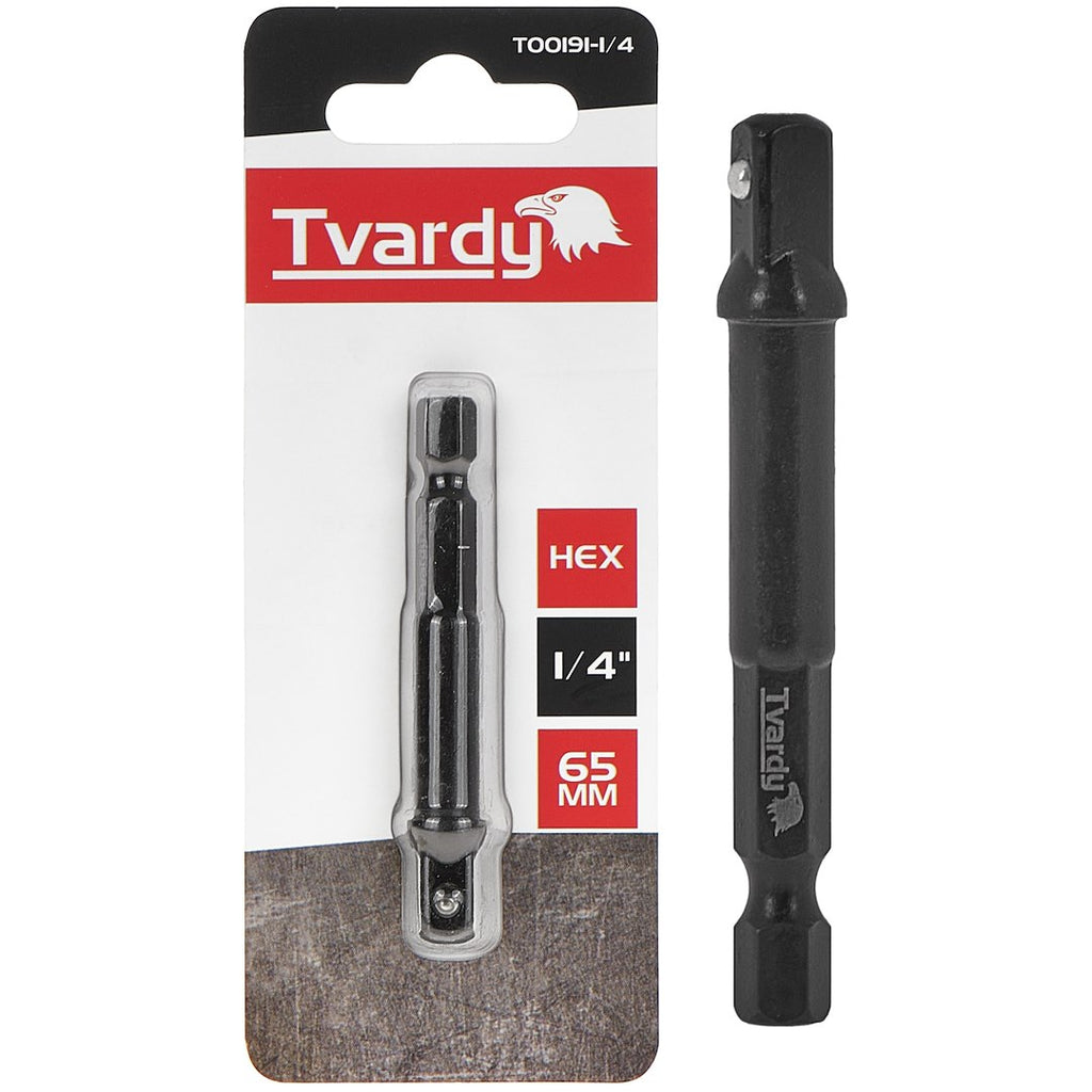1/4" 65 mm HEX impact socket adapter
