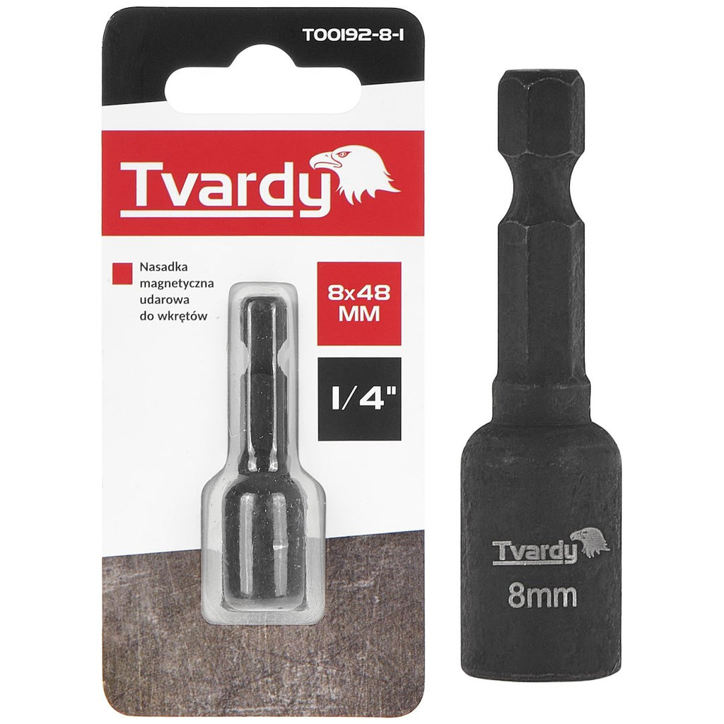 1/4" Impact Magnetic Socket Nut Screwdriver 8mm x 48mm