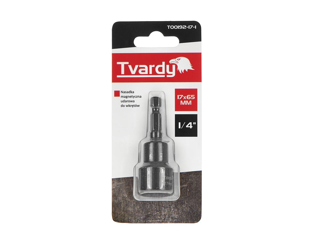1/4" Impact Magnetic Socket Nut Screwdriver 17mm x 65mm