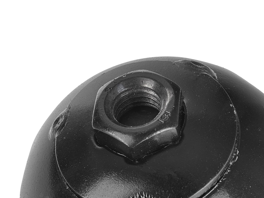 Chimney sweep ball with M12 nut, 1.3 kg, dia. 80 mm