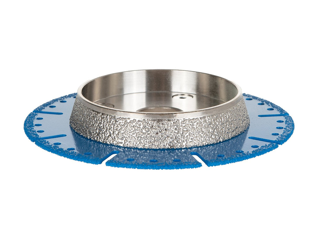 Diamond disc for cutting and chamfering PVC pipes 125 mm