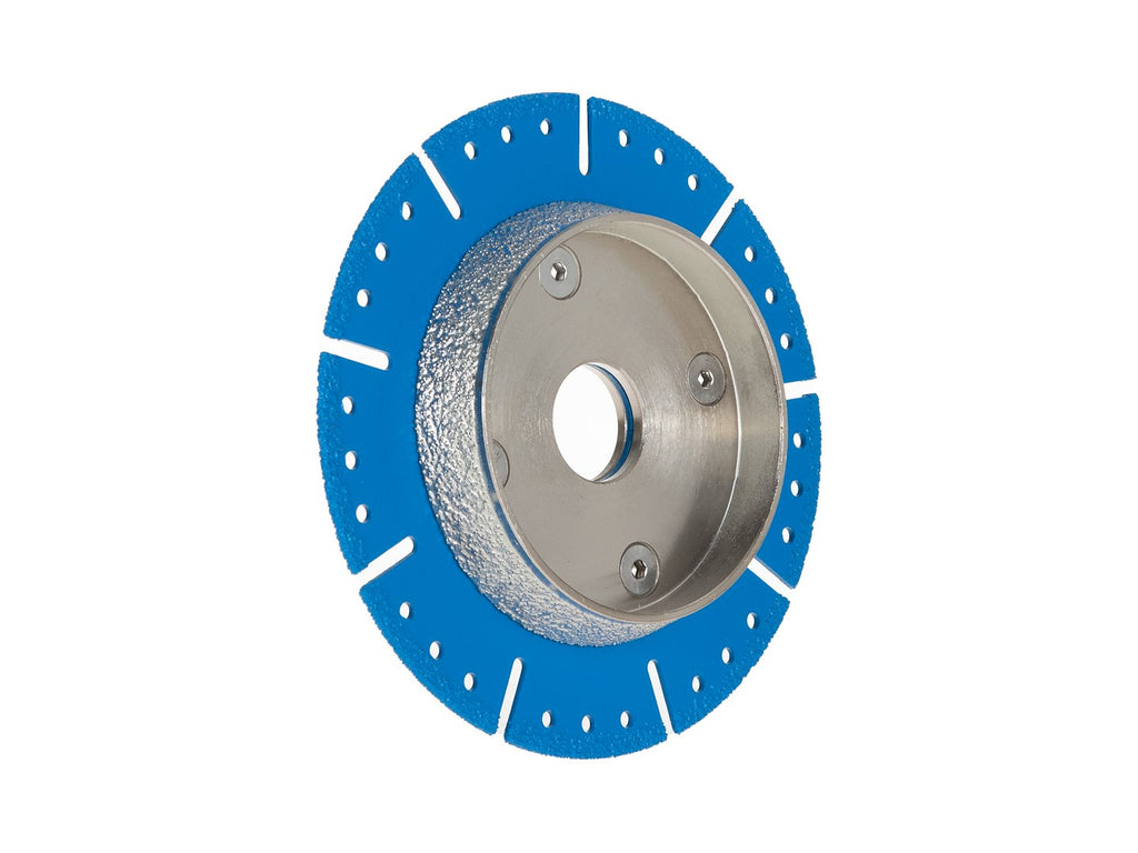 Diamond disc for cutting and chamfering PVC pipes 125 mm
