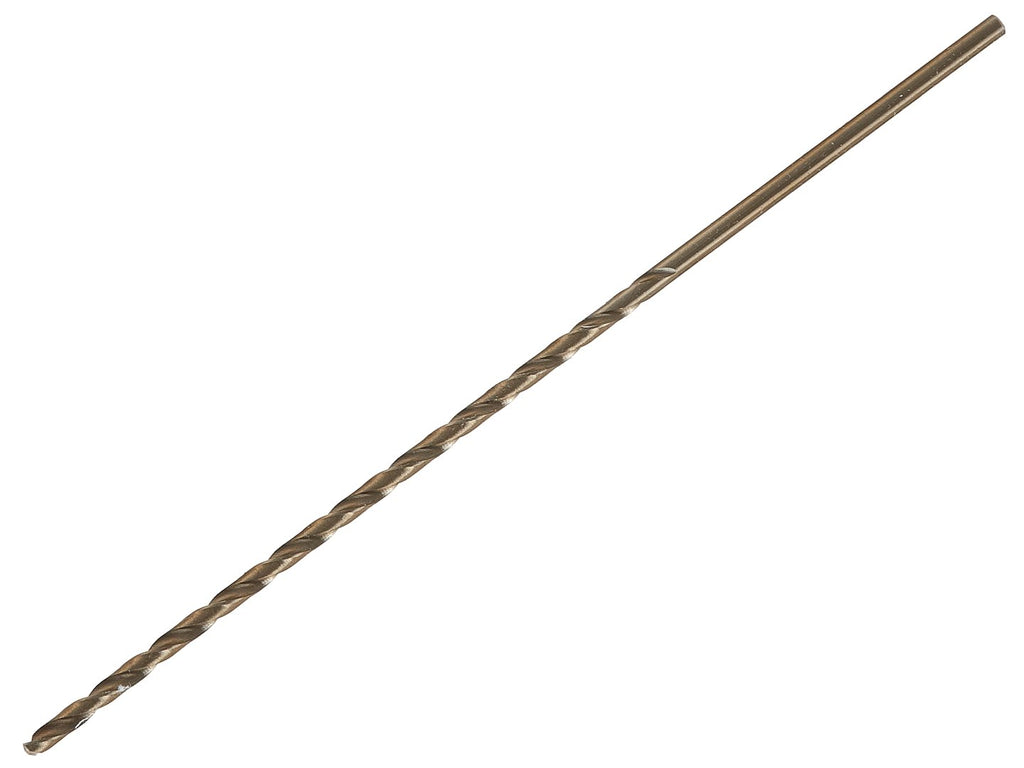 Long HSS DIN1869 3.0 x 150 mm Gold Metal Twist Drill Bit