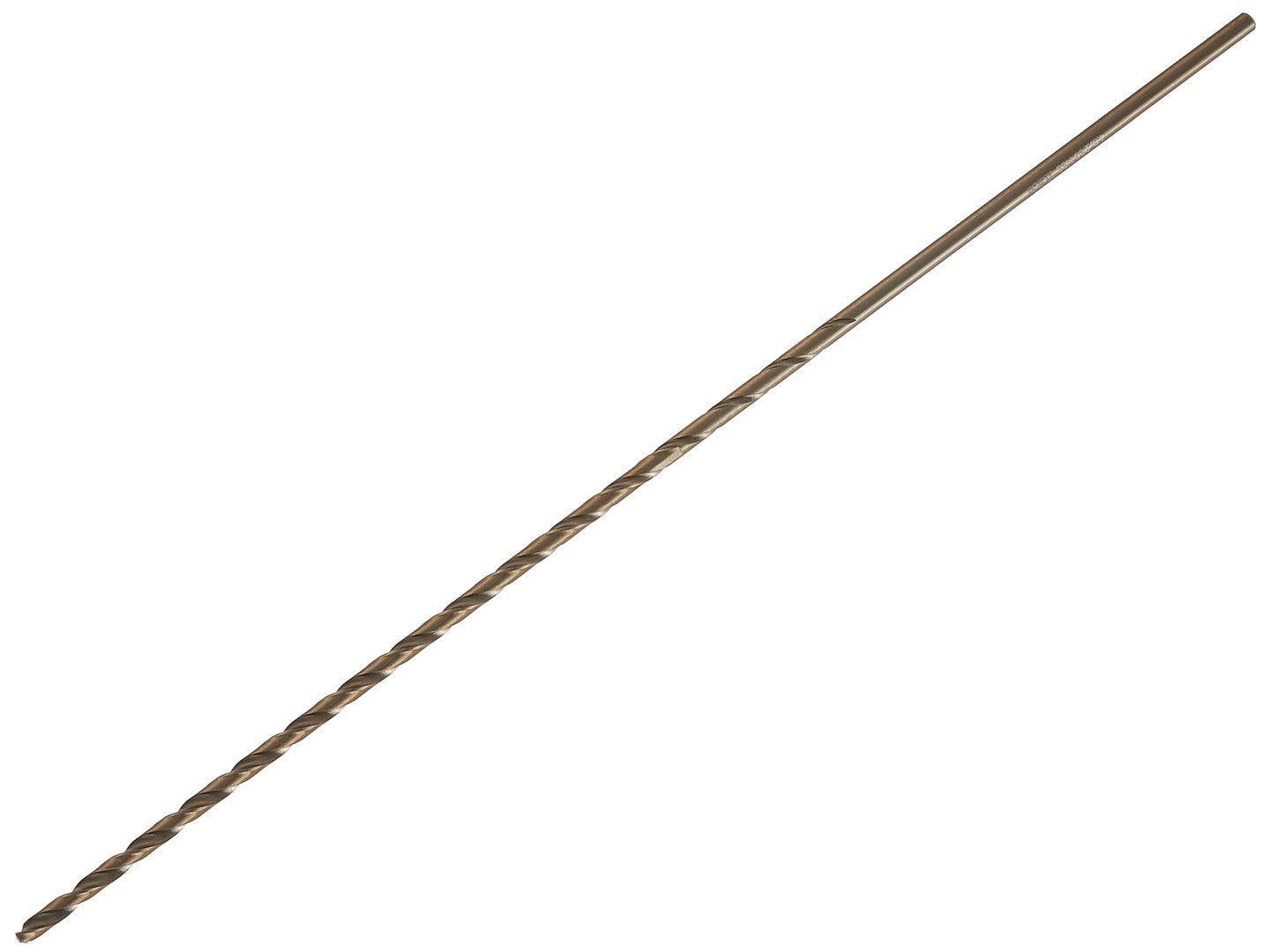 Long HSS DIN1869 4.0 x 280mm gold metal twist drill bit