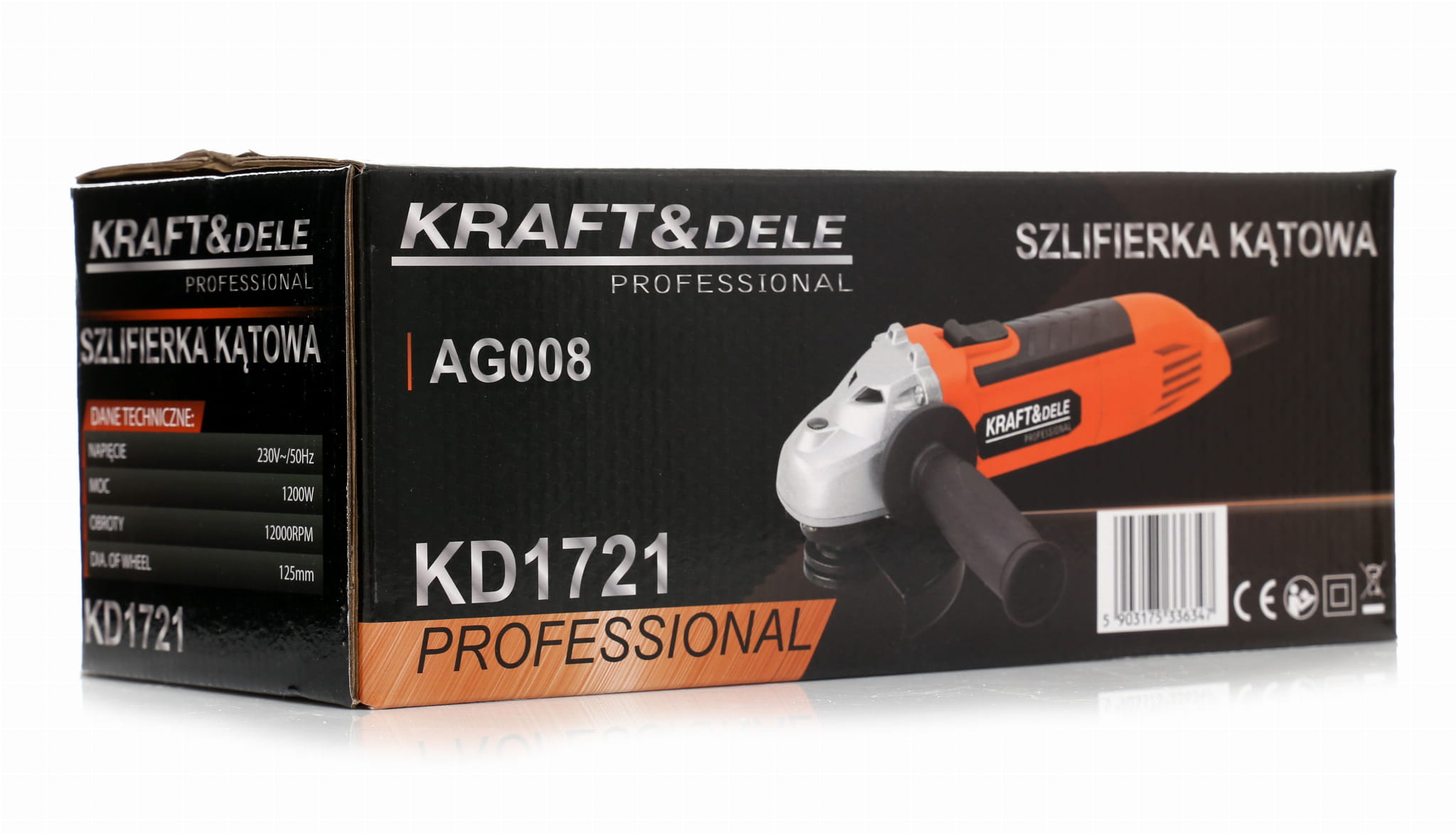 ANGLE GRINDER 1200W KD1721 (VC5)