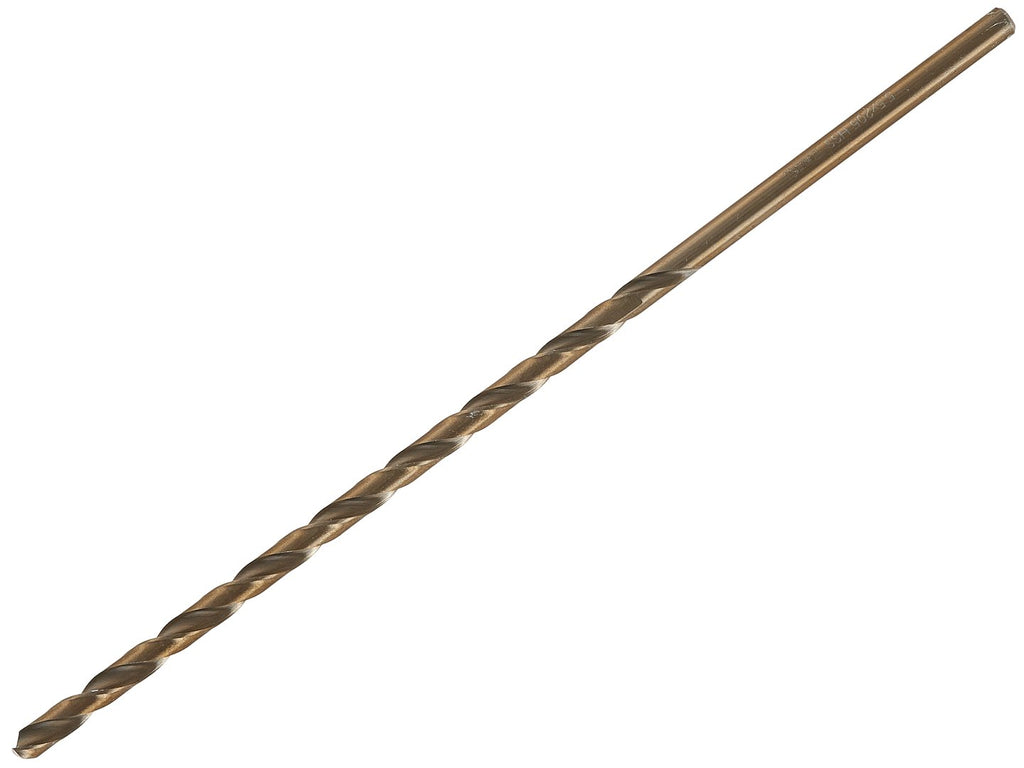 Long gold metal drill bit 5.5 x 205 mm HSS DIN1869 (50/100/200)