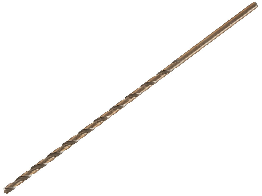 Long HSS DIN1869 6.0 x 260 mm gold metal twist drill bit