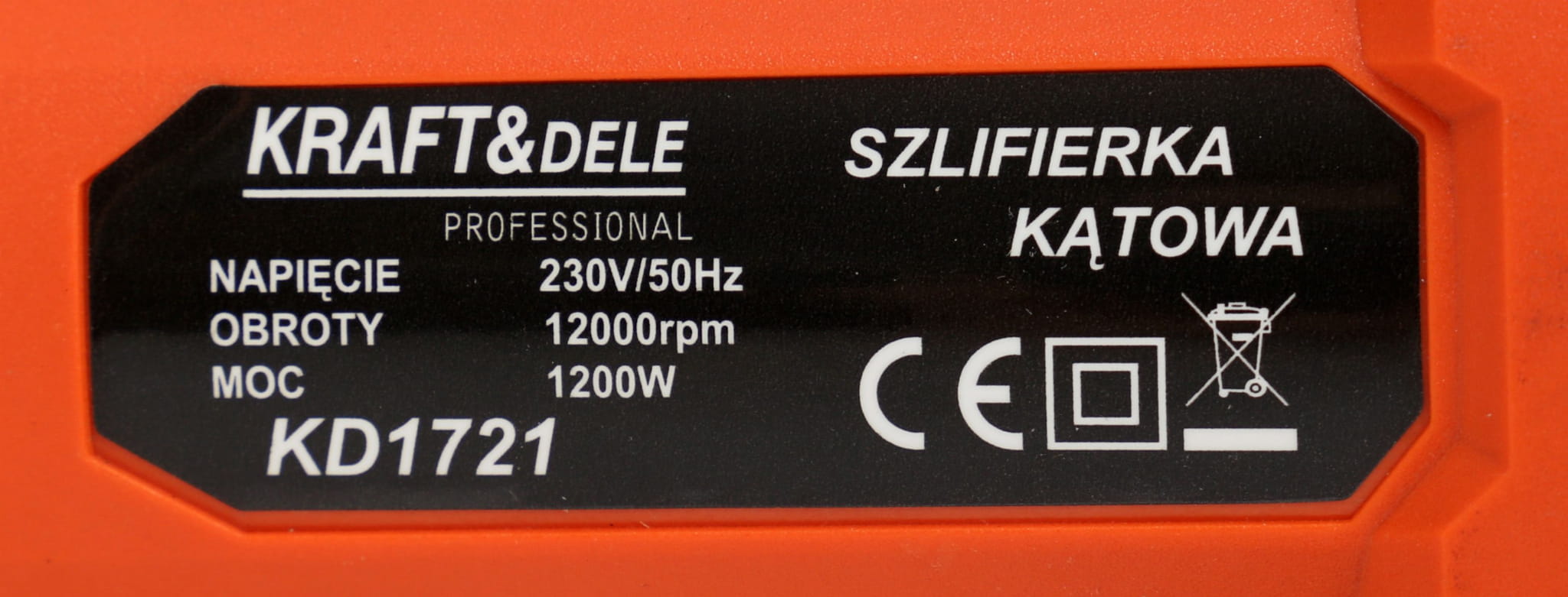 ANGLE GRINDER 1200W KD1721 (VC5)