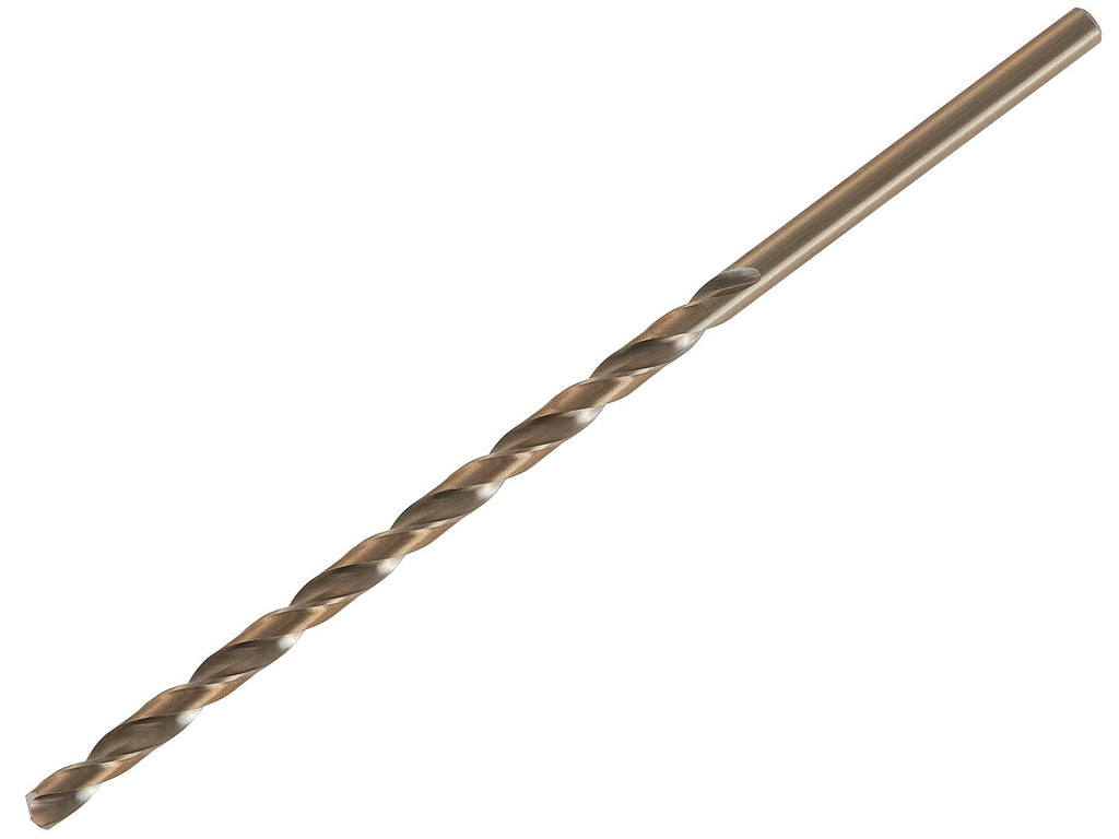 Long HSS DIN1869 8.0 x 240 mm gold metal twist drill bit