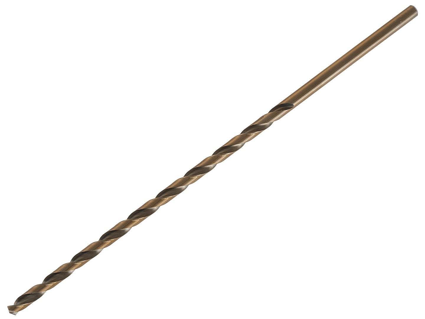 Long HSS DIN1869 8.0 x 305 mm Gold Metal Twist Drill Bit
