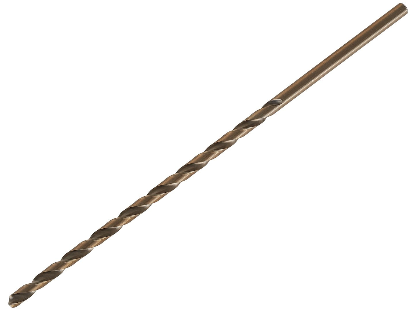 Long HSS DIN1869 8.5 x 305 mm gold metal twist drill bit