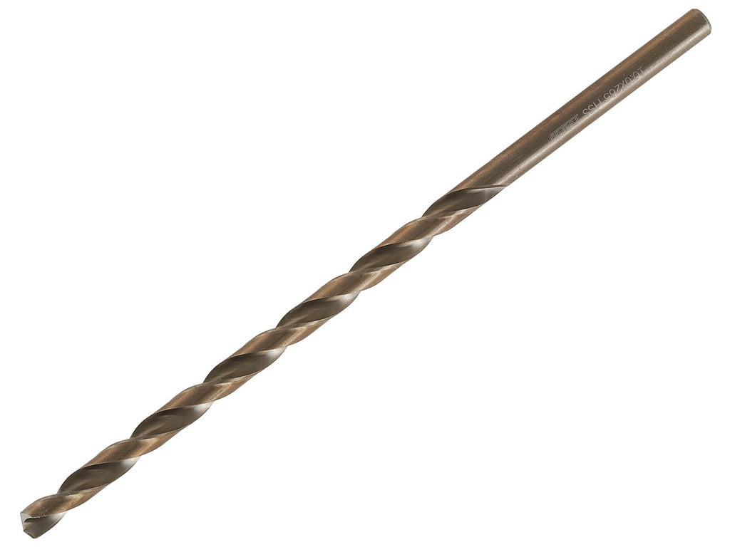 Long HSS DIN1869 10.0 x 265 mm Gold metal twist drill bit