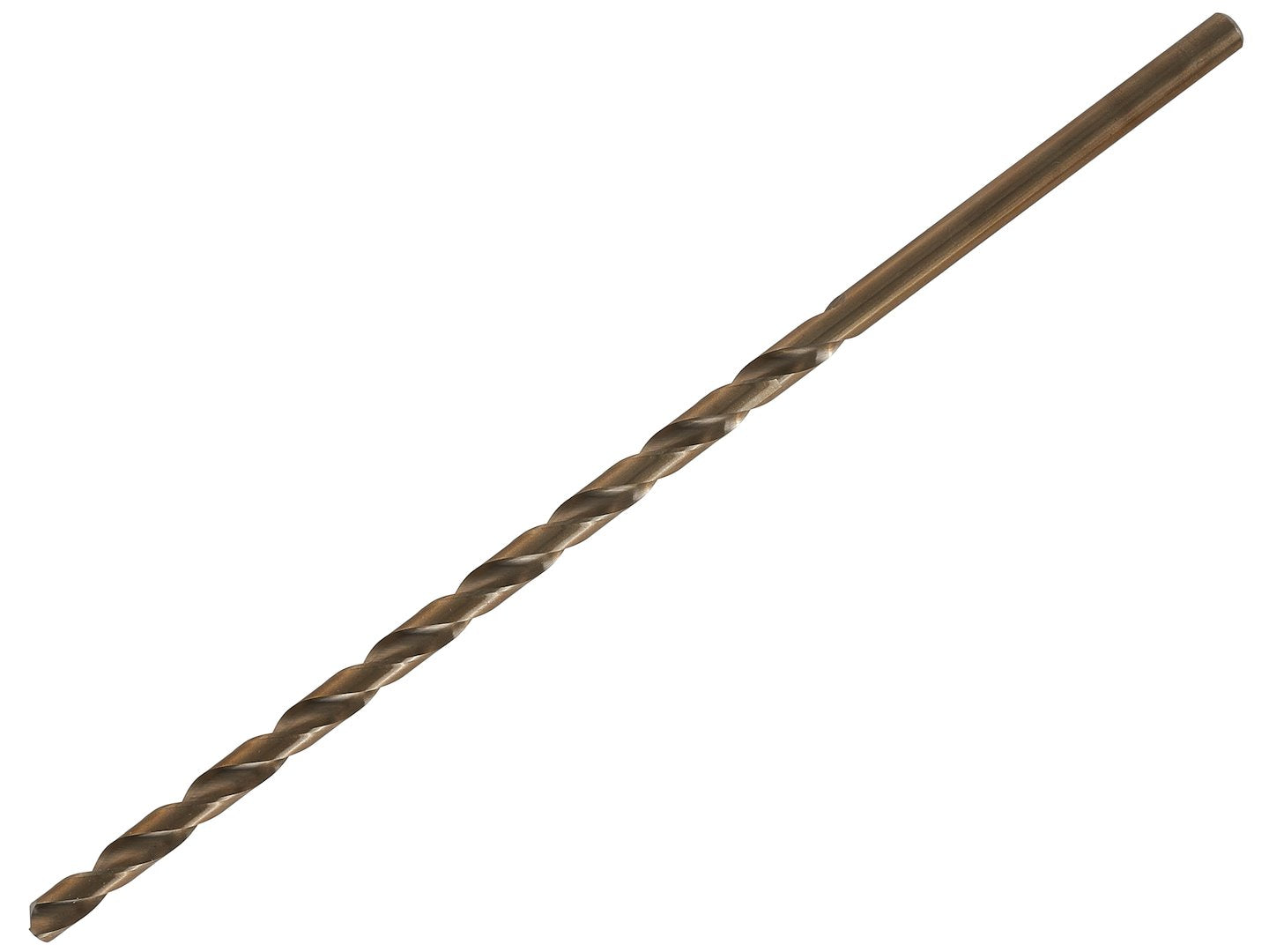 Long HSS DIN1869 10.0 x 340mm gold metal twist drill bit