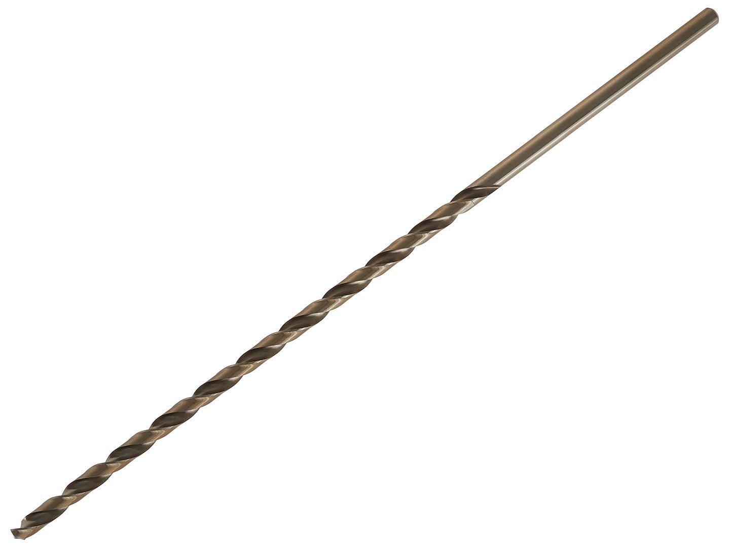 Long HSS DIN1869 10.0 x 430 mm Gold Metal Twist Drill Bit