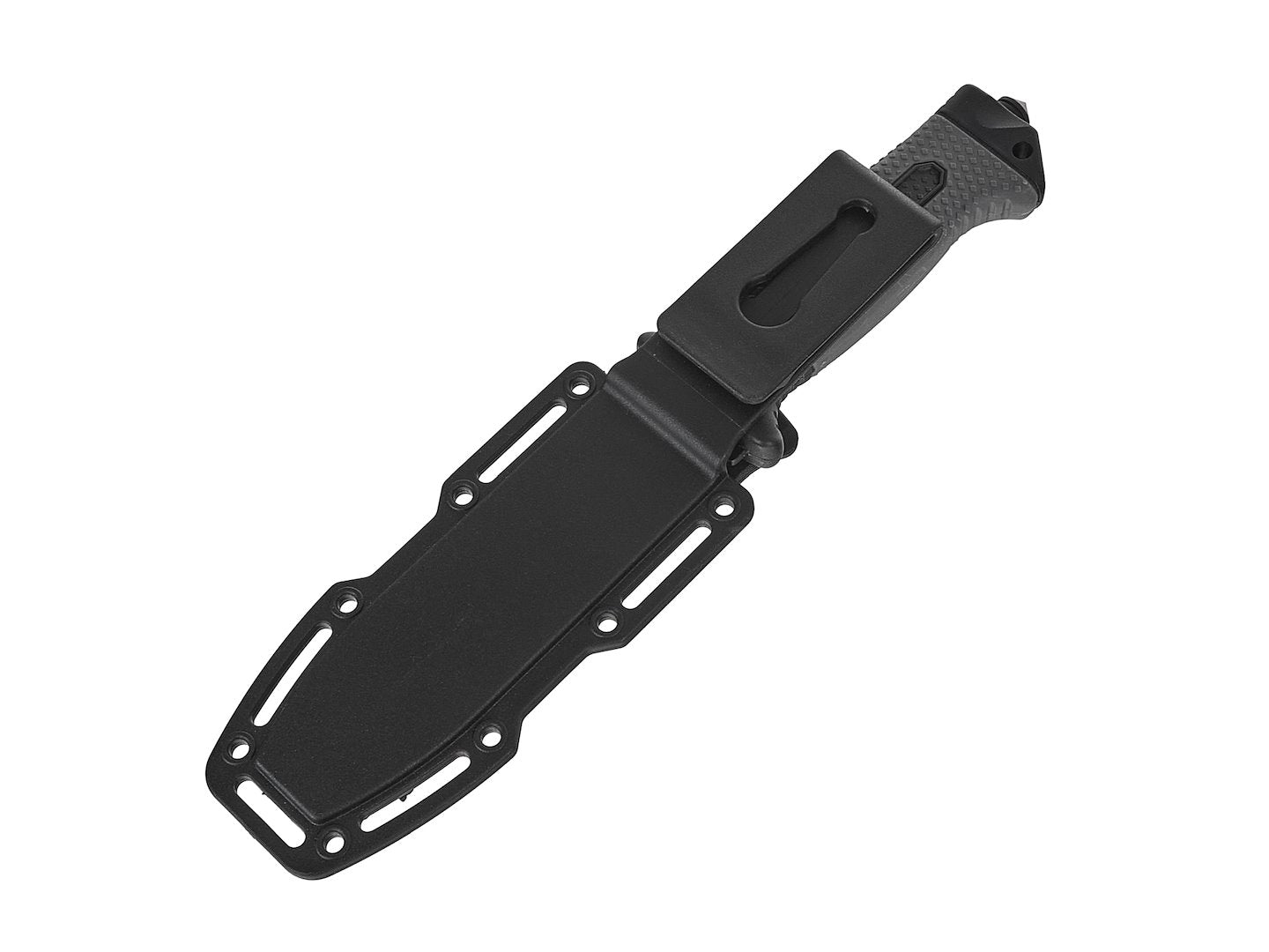 Tactical Knife 275/135 mm with Holster BLACK SURVIVAL SERIES