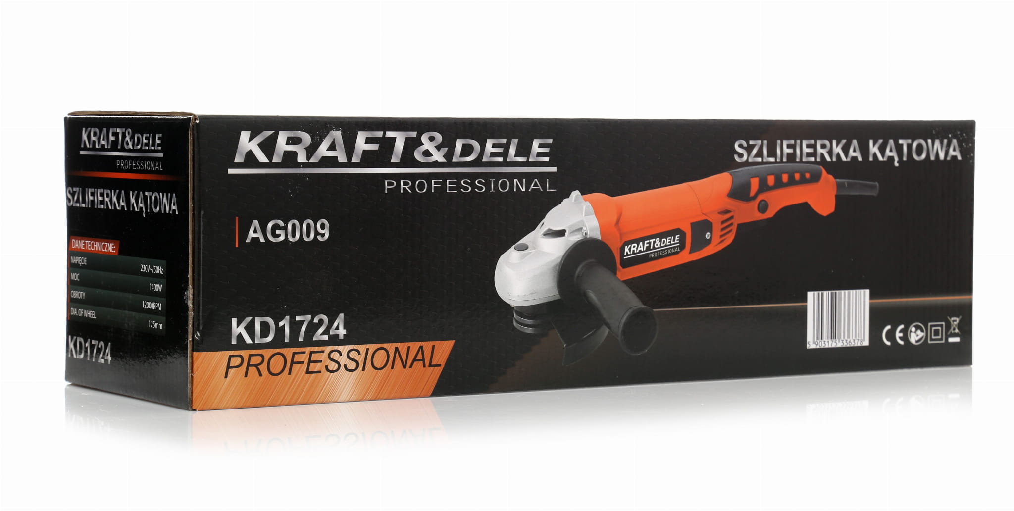 ANGLE GRINDER 1400W KD1724