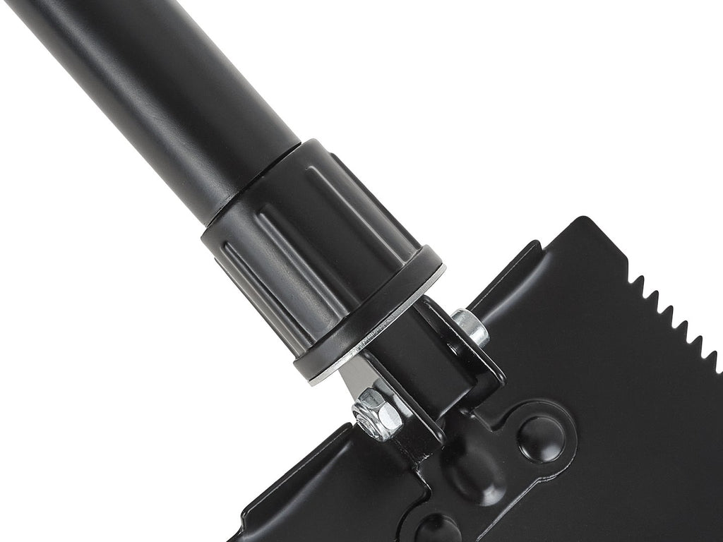 2-in-1 Tactical Folding Shovel BLACK SURVIVAL SERIES