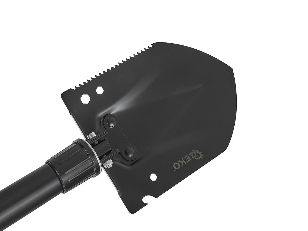 5-in-1 Tactical Folding Shovel — Black Survival Series