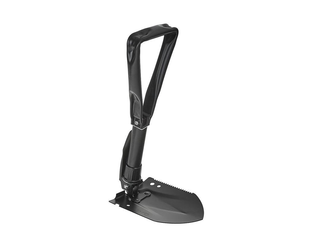 5-in-1 Tactical Folding Shovel — Black Survival Series