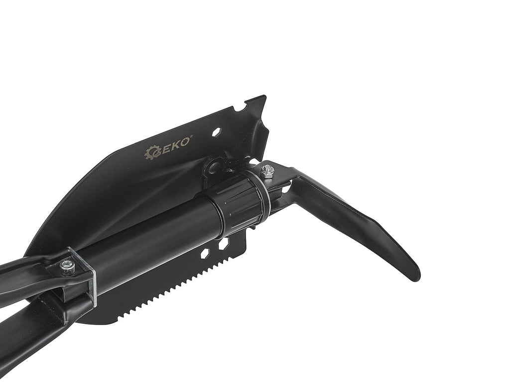 5-in-1 Tactical Folding Shovel — Black Survival Series